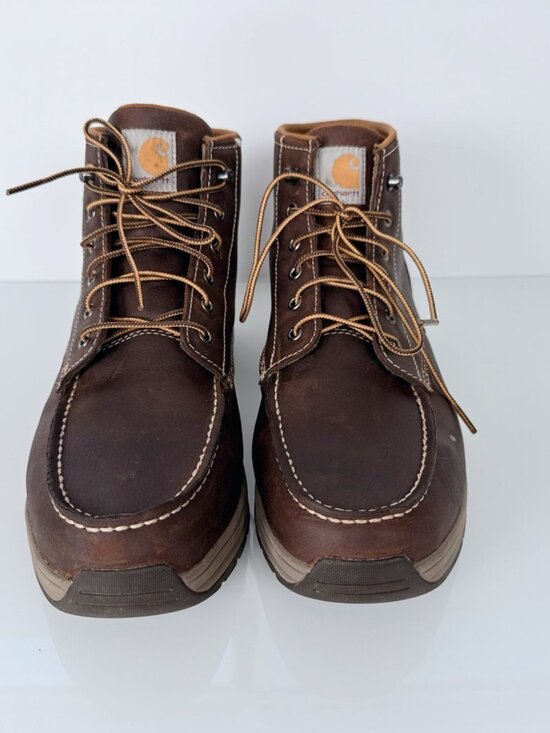 Carhartt Men\'s Work Boots Dark Brown Size US 13 Moc Toe CMX4023 main image 14